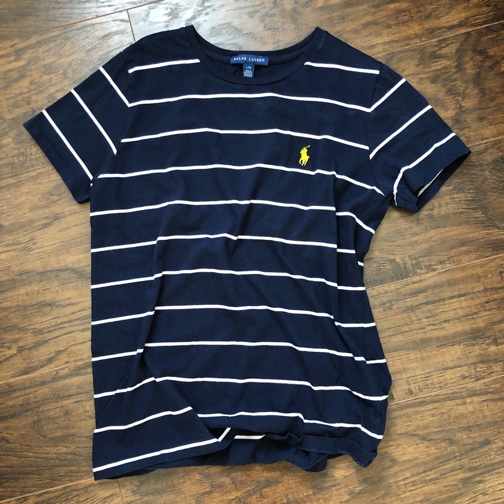 Ralph Lauren | T-shirt | Navy Blue | Yellow Pony
